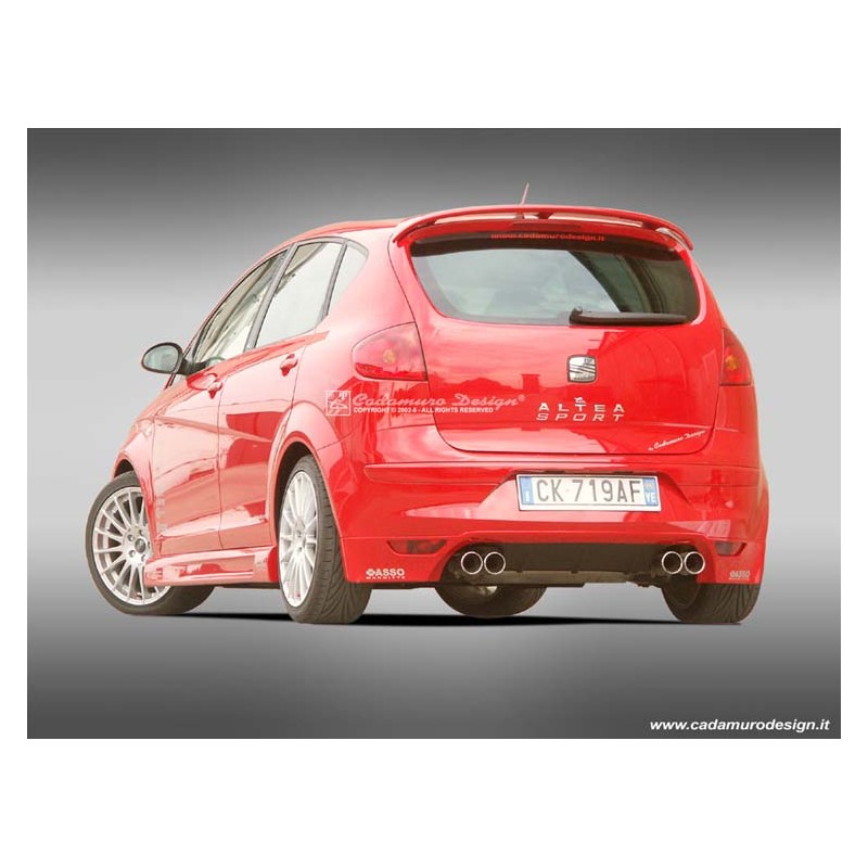 Anadido faldon trasero Seat Altea Cadamuro Design