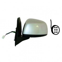 RETROVISOR IZQUIERDO SUZUKI SX4 06 09 BASIC ENCHUFE REDONDO