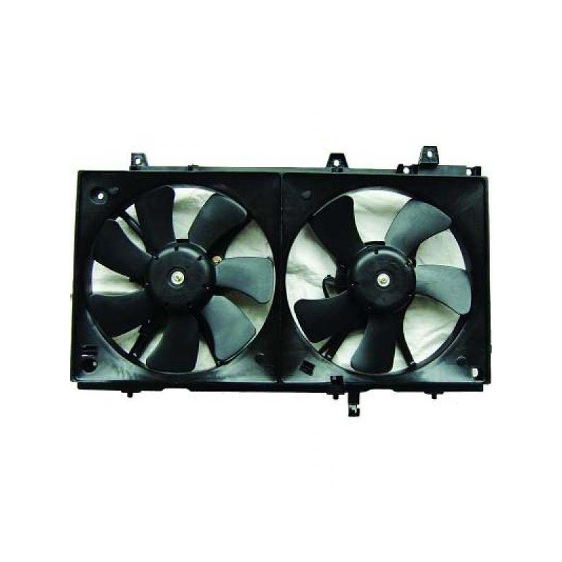 DOBLE VENTILADOR SUBARU FORESTER  02 07 NO TURBO 2 5 Ltr 