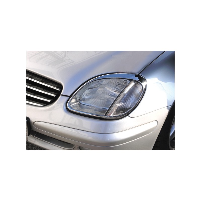 MASCARAS FAROS CROMADAS MERCEDES SLK R170