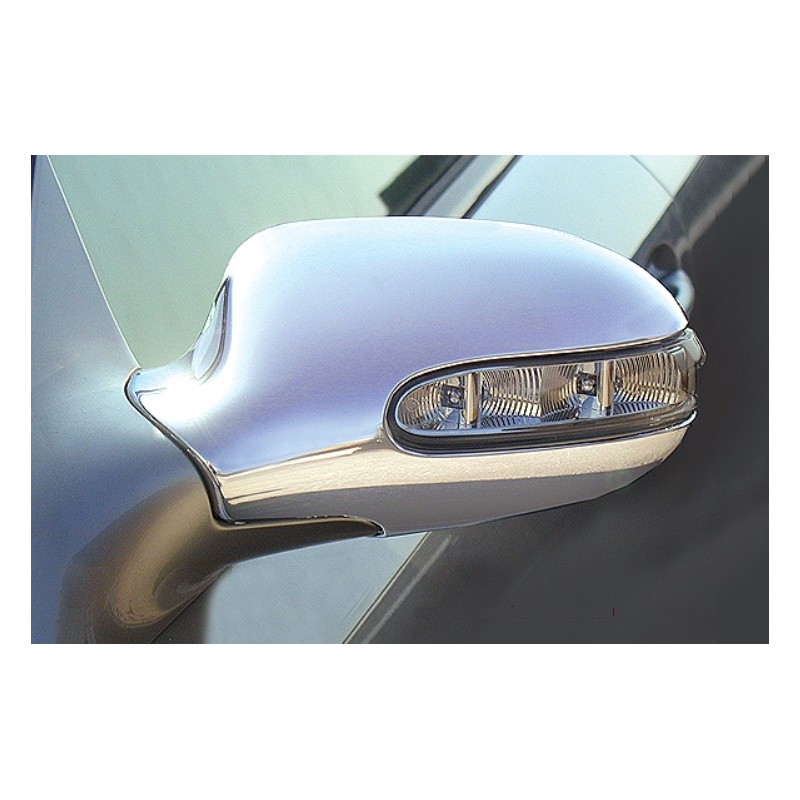 CARCASAS CROMADAS RETROVISOR MERCEDES SLK R170