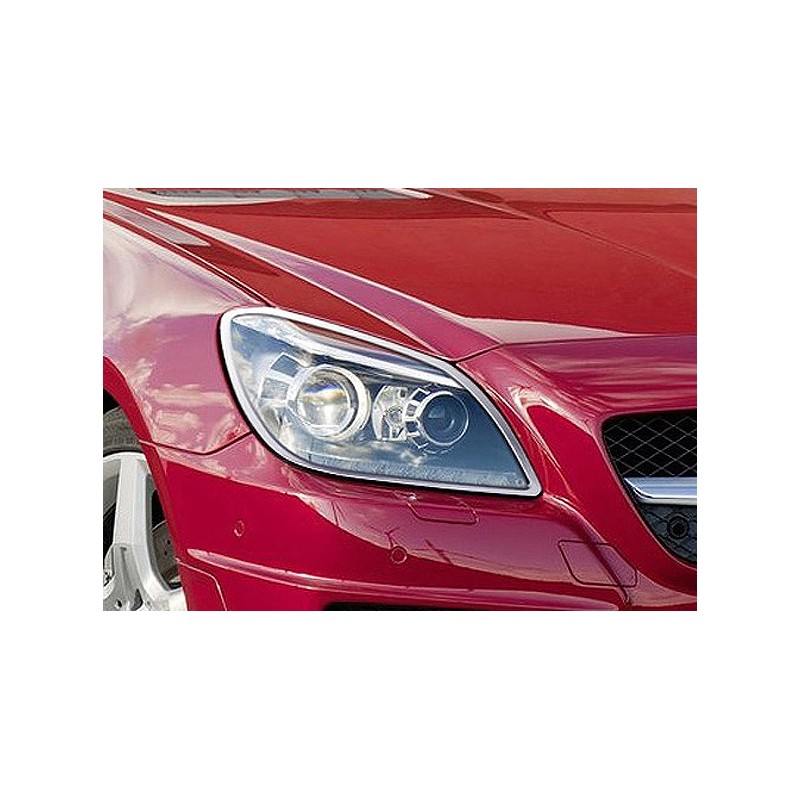 MARCOS CROMADOS FAROS DELANTEROS MERCEDES SLK R172