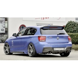 Difusor trasero BMW F20 21 Pack M Izquierda carbon look