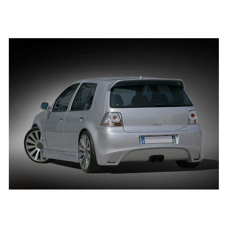 Paragolpes trasero GT4 sin hueco para escape VW Golf IV mod Cada