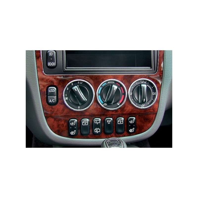 ANILLOS CROMADOS BOTORES AIREADORES MERCEDES ML W163