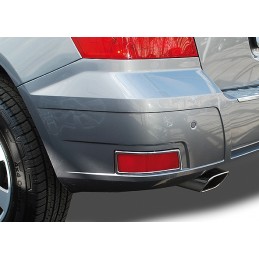 MARCOS CROMADOS REFLECTORES TRASEROS MERCEDES GLK X204