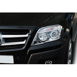 MARCOS INOXIDABLES FAROS MERCEDES GLK X204  6 2012