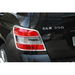 MARCOS CROMADOS PILOTOS TRASEROS INOX MERCEDES GLK X204