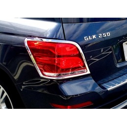 MARCOS CROMADOS PILOTOS TRASEROS INOX MERCEDES GLK X204
