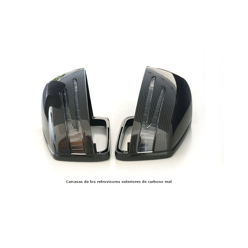 CARCASAS RETROVISOR EN CARBONO REAL MERCEDES CLASE A W176