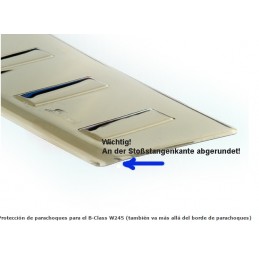 PROTECTOR PARACHOQUES CROMADO MERCEDES CLASE B W245