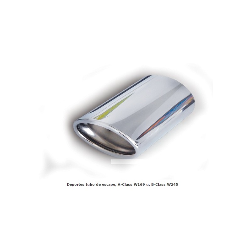 EMBELLECEDOR ESCAPE INOX MERCEDES CLASE B W245