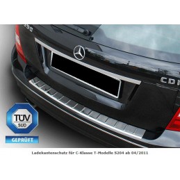 PROTECTOR PARACHOQUES CROMADO INOX MERCEDES CLASE C W204 T DESDE