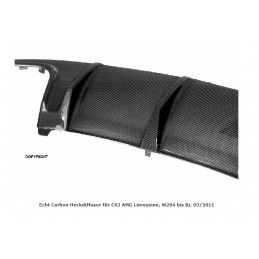 DIFUSOR TRASERO CARBONO MERCEDES CLASE C W204 C63 AMG 2011 