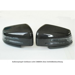 CARCASAS RETROVISOR CARBONO REAL MERCEDES CLASE C W204