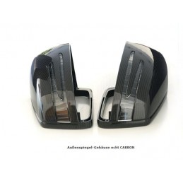 CARCASAS RETROVISORES EN CARBONO REAL MERCEDES CLASE C W204