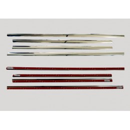 TIRAS DE VENTANA CROMADAS MERCEDES CLASE C W203 LIMOSINA