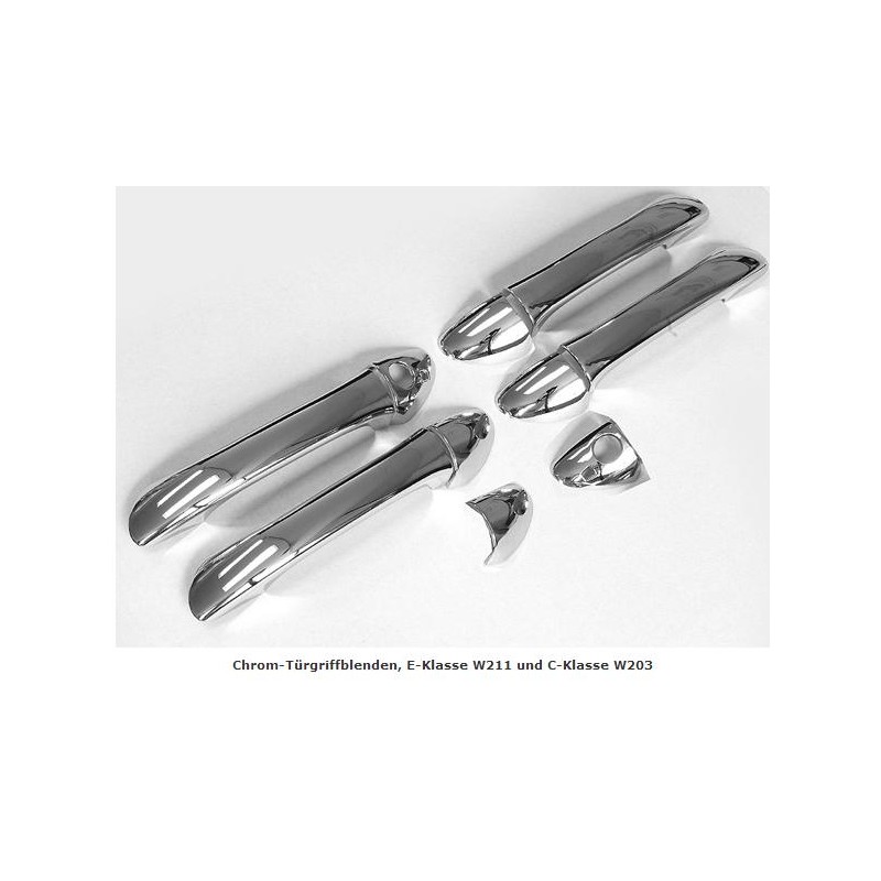 CUBRE MANETAS CROMADAS MERCEDES CLASE C W203