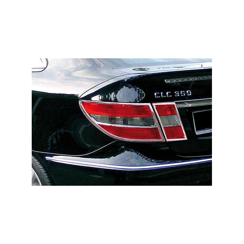 MARCOS CROMADOS PILOTOS TRASEROS MERCEDES CLC LC203