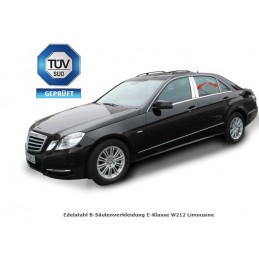 MONTANTES CROMADOS PILARES MERCEDES CLASE W W212 LIMOSINE