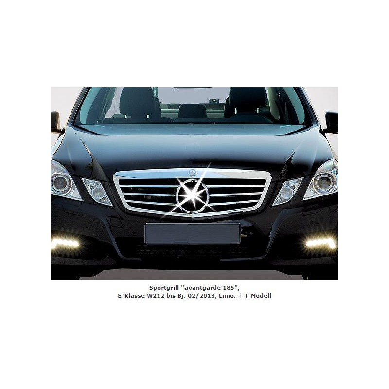 PARRILLA CROMADA MERCEDES CLASE E W212 HASTA 2 2013
