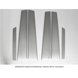MOLDURA CROMADA PILAR MONTANTE MERCEDES CLASE E W211