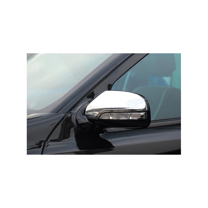 CARCASAS RETROVISOR CROMADAS MERCEDES CLASE E W211 02 06