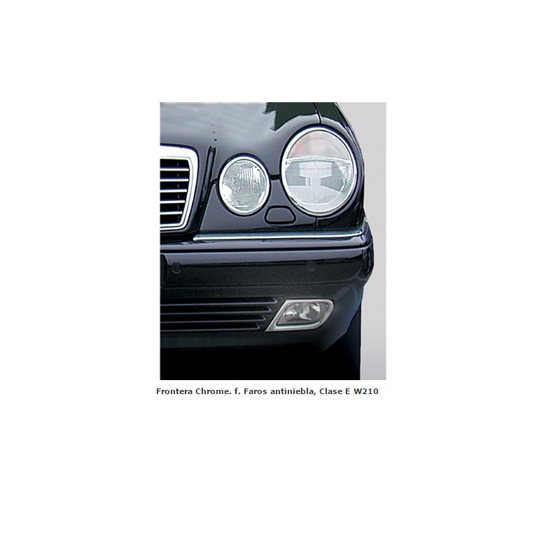 MARCOS CROMADOS ANTINIEBLAS MERCEDES CLASE E W210