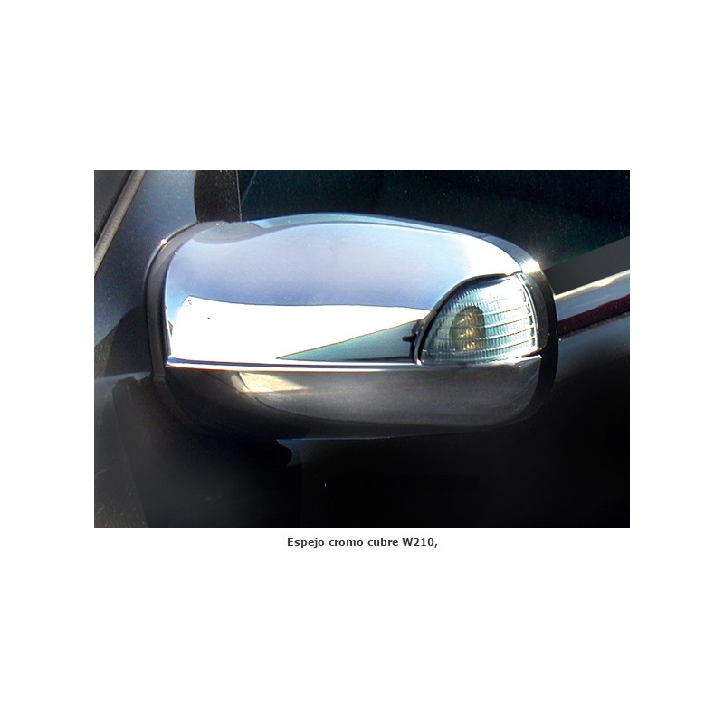 CUBRE RETROVISORES CROMADAS MERCEDES CLASE E W210
