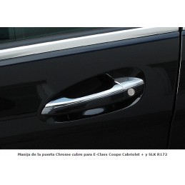 CUBREMANETAS CROMADAS MERCEDES CLASE W C207 A207