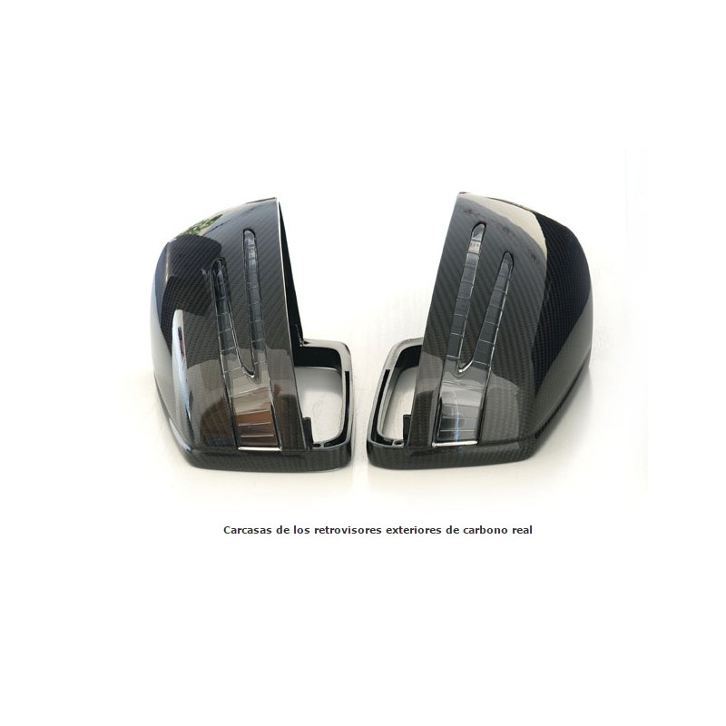 CARCASAS RETROVISOR EN CARBONO REAL MERCEDES CLASE E C207 A207 C