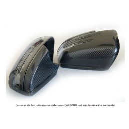 CARCASAS RETROVISORES CARBONO REAL MERCEDES CLASE S W221