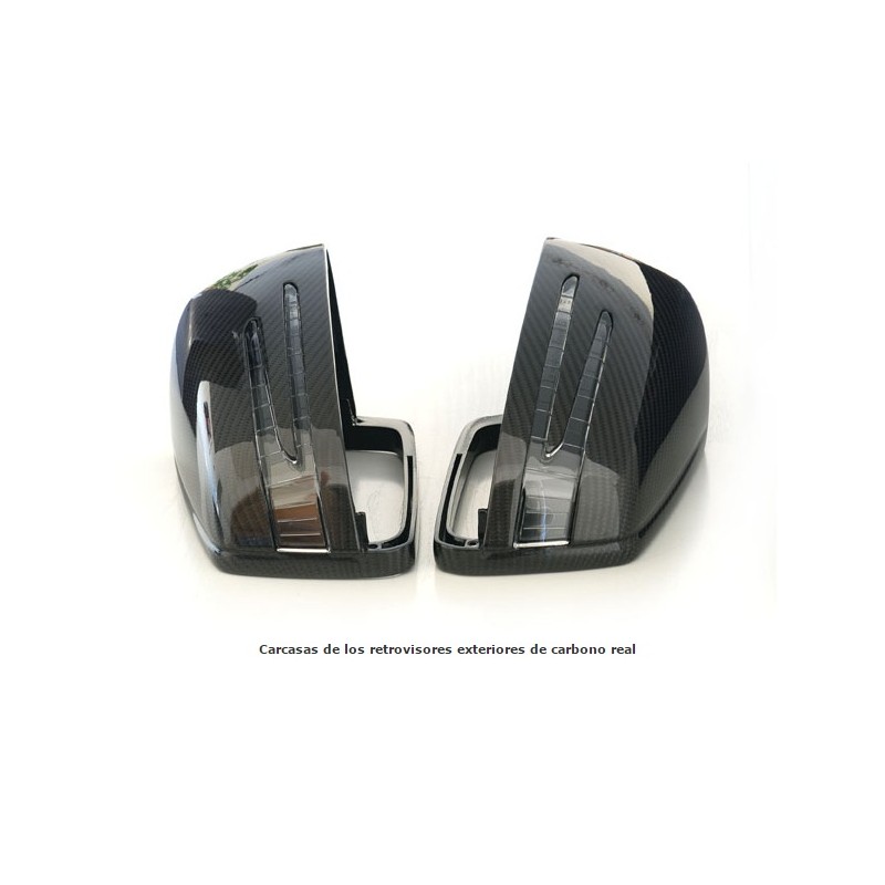 CARCASAS RETROVISORES CARBONO REAL MERCEDES CLASE S W221
