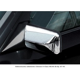 CARCASAS CROMADAS MERCEDES CLASE S W140