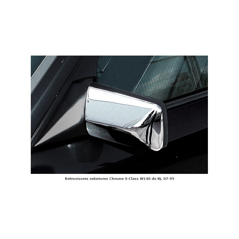CARCASAS CROMADAS MERCEDES CLASE S W140