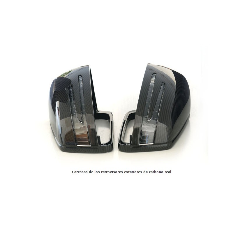 CARCASAS RETROVISORES DE CARBONO REAL MERCEDES CL COUPE C216 06 