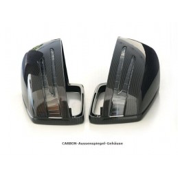 CARCASAS RETROVISORES EN CARBONO REAL MERCEDES CLASE R W251 05 