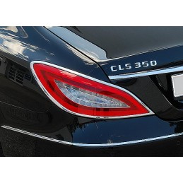 MARCOS CROMADOS PILOTOS TRASEROS MERCEDES CLASE CLS W218