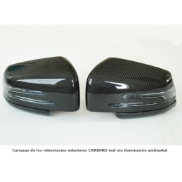 CARCASAS RETROVISOR EN CARBONO REAL MERCEDES CLASE CLS W218