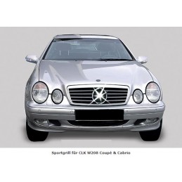 PARRILLA DEPORTIVA CROMADA MERCEDES CLASE CLK W208 COUPE CABRIO
