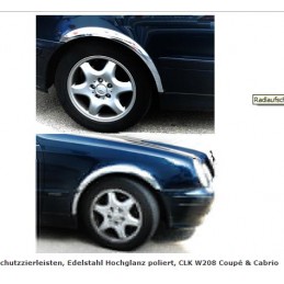 PASOS DE RUEDA CROMADOS MERCEDES CLASE CLK C208
