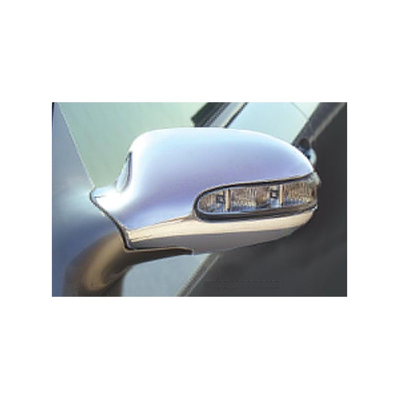 CARCASAS RETROVISORES CROMADAS MERCEDES CLASE SL R129