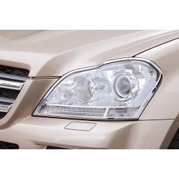 MARCOS CROMADOS FAROS DELANTEROS MERCEDES CLASE GL X164