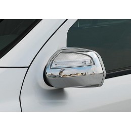 CARCASAS RETROVISORES CROMADOS INOX MERCEDES CLASE GL X164