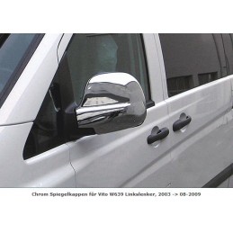CARCASAS ESPEJOS CROMADAS MERCEDES VITO W639 2003 2009