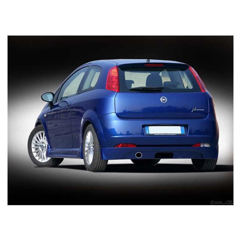 Anadido trasero CRONO sin huecos para escapes FIAT GRANDE PUNTO