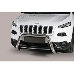 DEFENSA INOX O76mm JEEP CHEROKEE 2014 OK PARKTRONIC