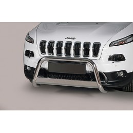 DEFENSA INOX O63mm CEE JEEP CHEROKEE 2014  NO PARKTRONONIC