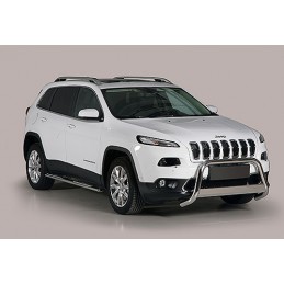 DEFENSA INOX O63mm CEE JEEP CHEROKEE 2014  NO PARKTRONONIC