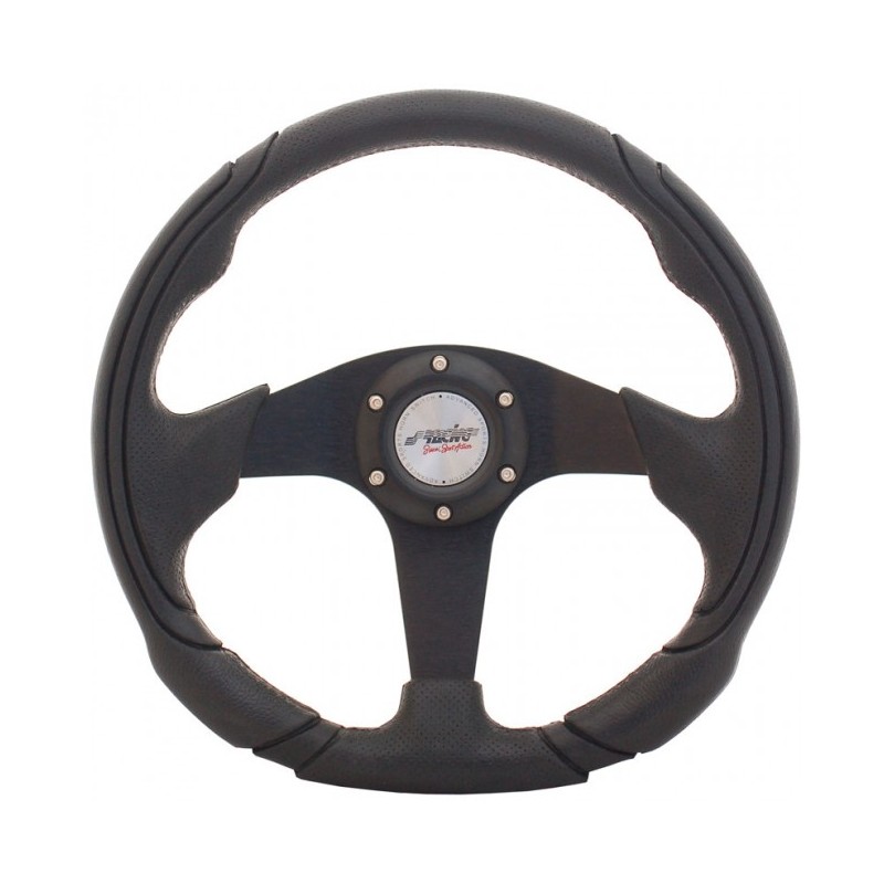 Simoni Racing Volante  quot Walker quot  Negro Eco Leather O350mm